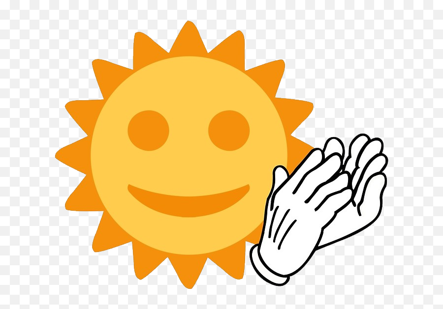 Narwhal Dave Appreciation Thread - Sun With Face Clap Emoji,Clap Emoticon