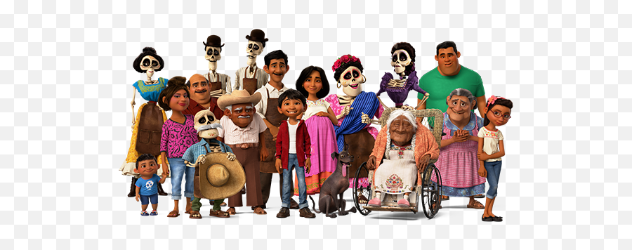 Download Coco Family Png - Disney Coco Family Transparent Coco Family Picture Transparent Emoji,Family Emoji Transparent