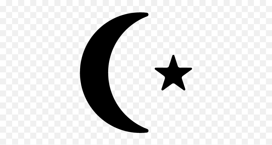 Download Half Moon And Star Free Vectors Logos Icons And - Half Moon And Star Vector Emoji,Half Star Emoji