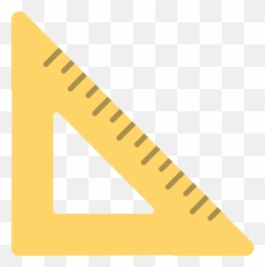 Fxemoji U1f4d0 - Triangular Ruler Emoji,Saw Emoji