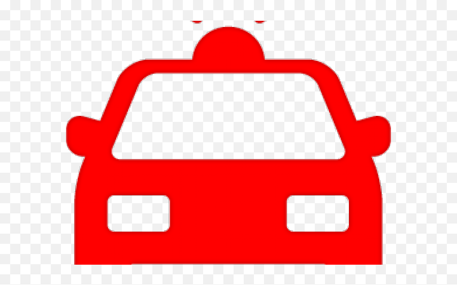 Taxi Icon Png Clipart - Automotive Decal Emoji,Red Siren Emoji