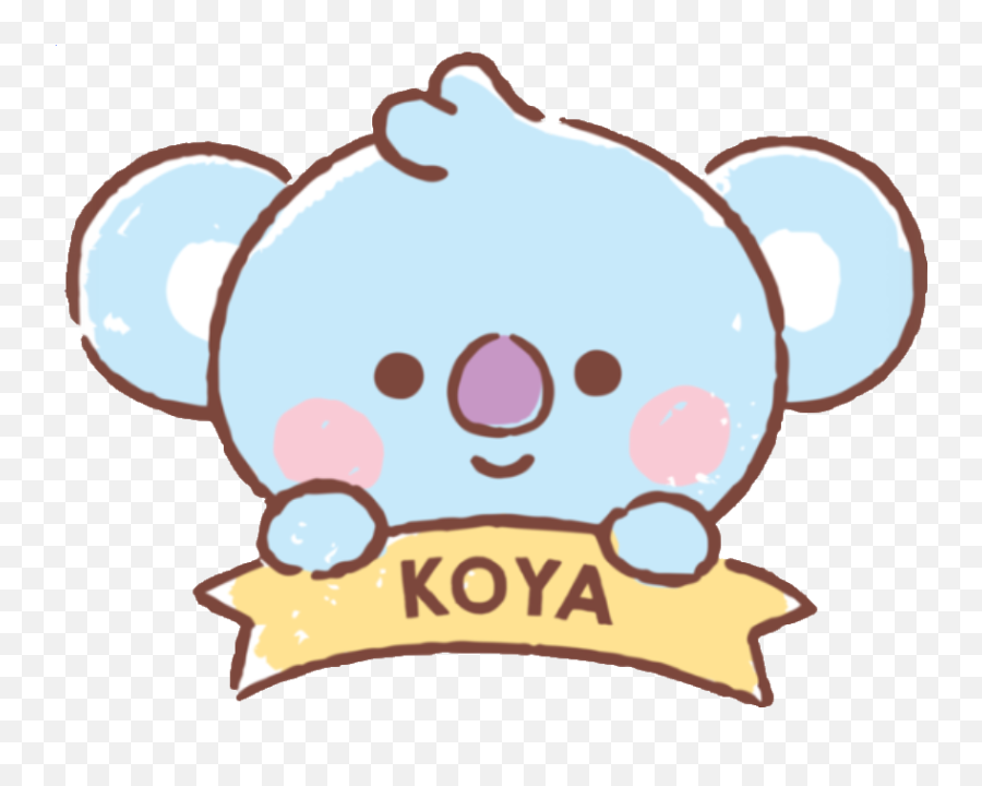 Discover The Coolest Bt21 Koya Rm Baby Kpop Bts Cute - Bt21 Koya Cute Baby Emoji,Bt21 Emoji