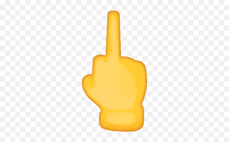Middle Finger Emoji - Middle Finger Emoji Png,Punch Emoji