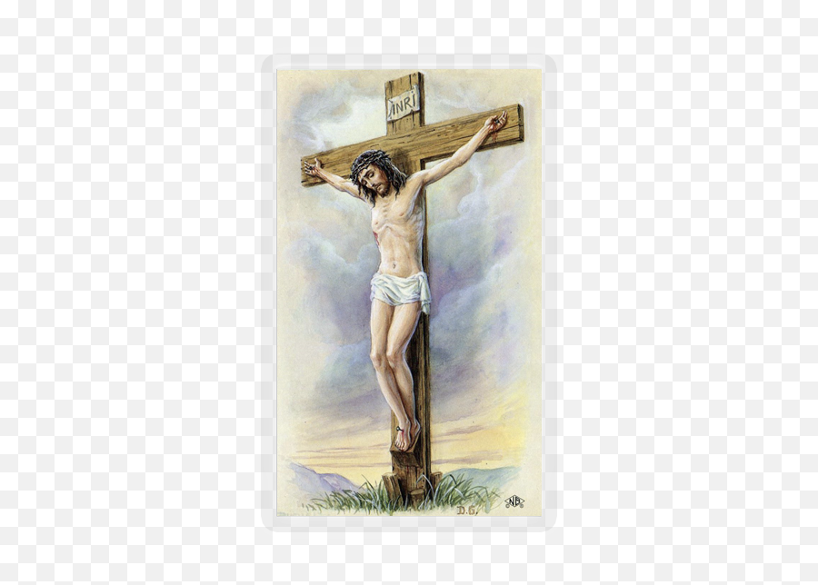 The Suffering And Death Of Jesus - Crucified Jesus On The Cross Png Emoji,Crucifix Emoji
