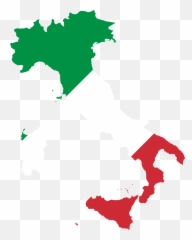 Italy Country Europe Flag Borders - Transparent Background Italy Flag Map Emoji,Sicilian Flag Emoji