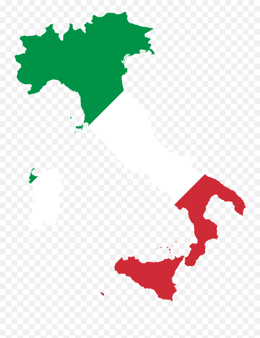 Italy Country Europe Flag Borders - Transparent Background Italy Flag Map Emoji,Sicilian Flag Emoji