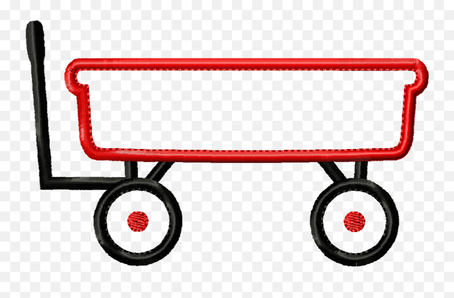 Red Wagon Stickers For Android Ios - Red Wagon Outline Emoji,Wagon Emoji