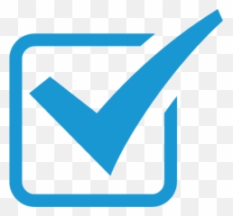Microsoft Style Guide Checkbox Clipart - Blue Mark Png Emoji