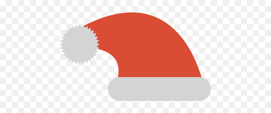 Santa Hat Icon - Santa Hat Png Clipart Emoji,Christmas Hat Emoji
