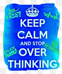 Keepcalm Overthinking Refresh Enjoy - Keep Calm And Carry Emoji,Refresh Emoji