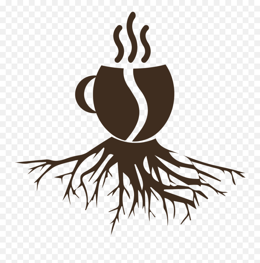 Coffee Cup Drink Roots Cafe - Black Family Tree Clipart Emoji,Coffee Drinking Emoji