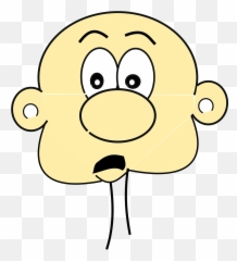 Man Head Bald Face Expressions - Hair Loss Emoji,Stone Head Emoji