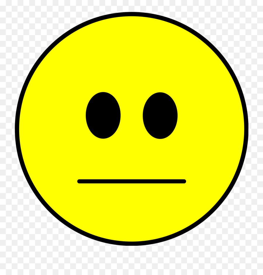 Plain - Clipart Smiley Indifferent Emoji,Keyboard Faces Emoticons