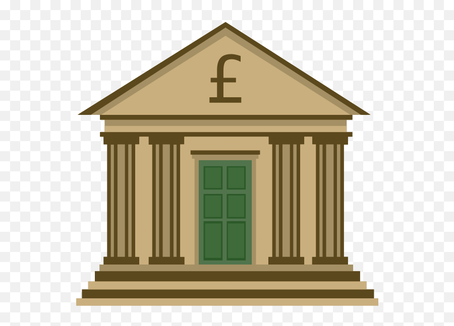 British Bank - Bank Clipart Emoji,Pig Money Emoji