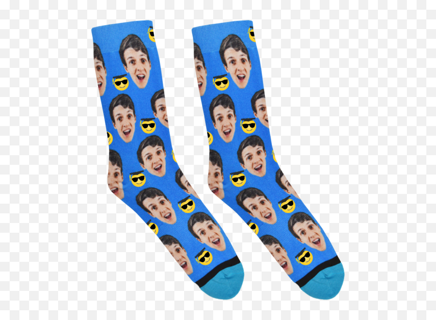 Custom Graduation Emoji Socks - Print Your Face On Socks,Custom Emoji