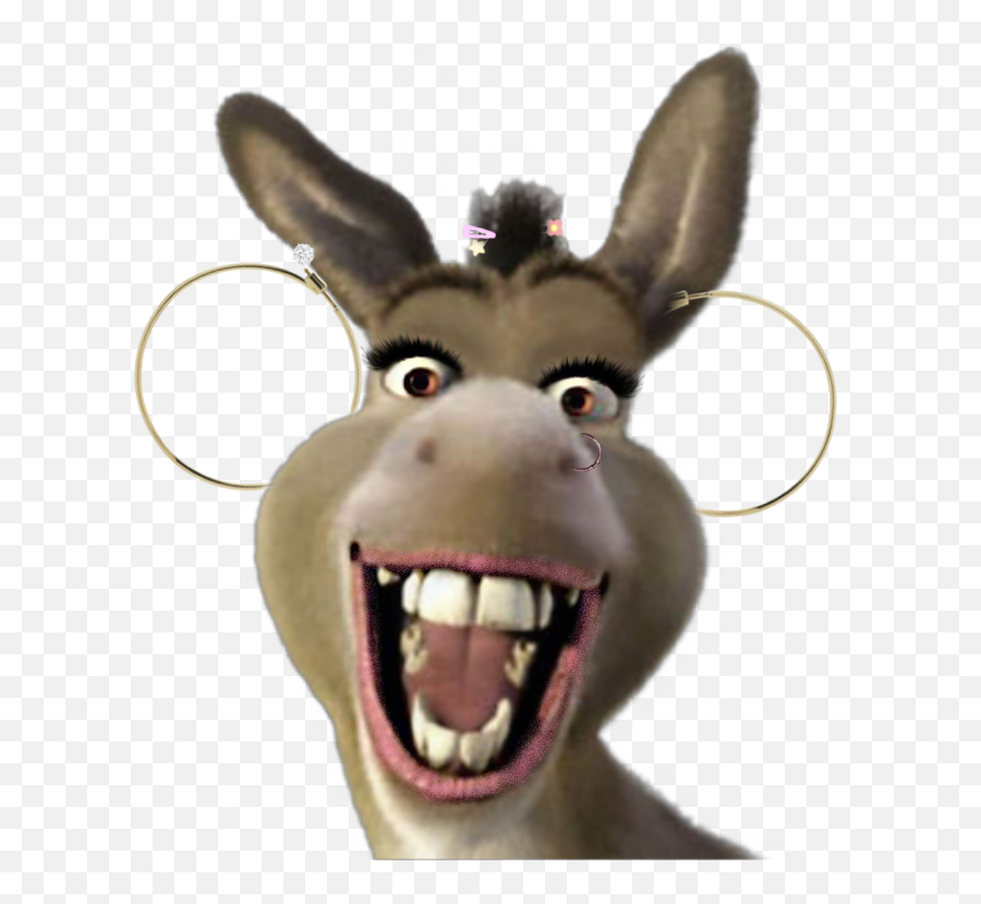 Popular And Trending Shrek Stickers On Picsart - Donkey Shrek Transparent Emoji,Donkey Emoticon