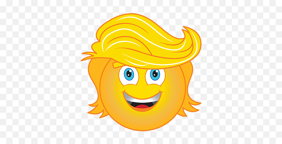 Trump Emoji - Smiley,Iron Emoji