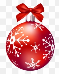 Red Christmas Balls Png Clip Art The - Christmas Ball Clipart Emoji,Emoji Christmas Decorations
