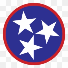Clipart Tennessee Stars - Flag State Logo Emoji