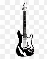 Gibson Flying V Electric Guitar - Vector Black Png Emoji