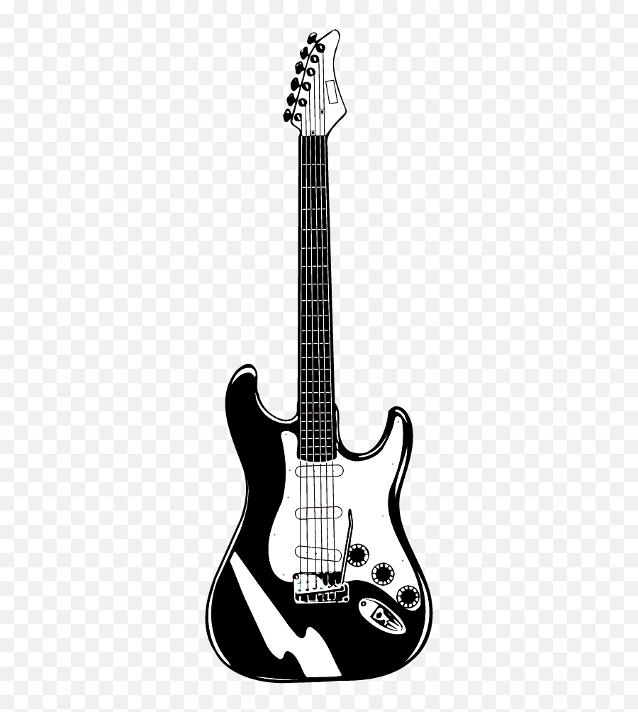 Gibson Flying V Electric Guitar - Guitar Vector Black Png Emoji,Electric Guitar Emoji