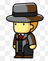 Detective Clipart Female - Scribblenauts Pilot Emoji