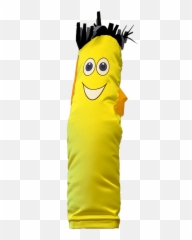 Mini Air Dancers Inflatable Tube Man Yellow - Attachment Only Smiley Emoji,69 Emoticon