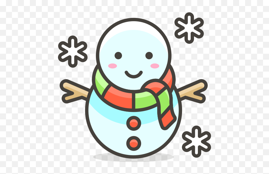 Snowman - Free Shapes Icons Clip Art Emoji,Snowman Emoji Transparent