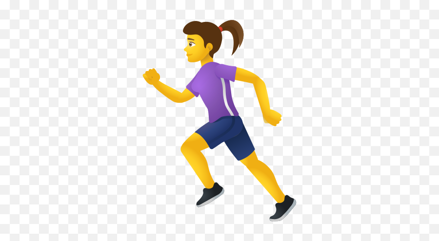 Woman Running Icon - For Running Emoji,Woman Running Emoji