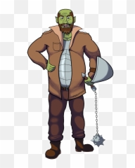 My Half - Half Orc Drawing Emoji,Orc Emoji