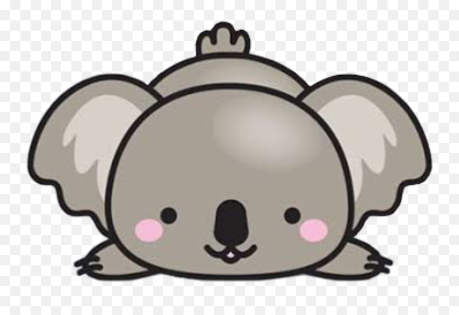 Koala Sticker By Theresakirschnick - Squishy Amino Emoji,Koala Emoji Png