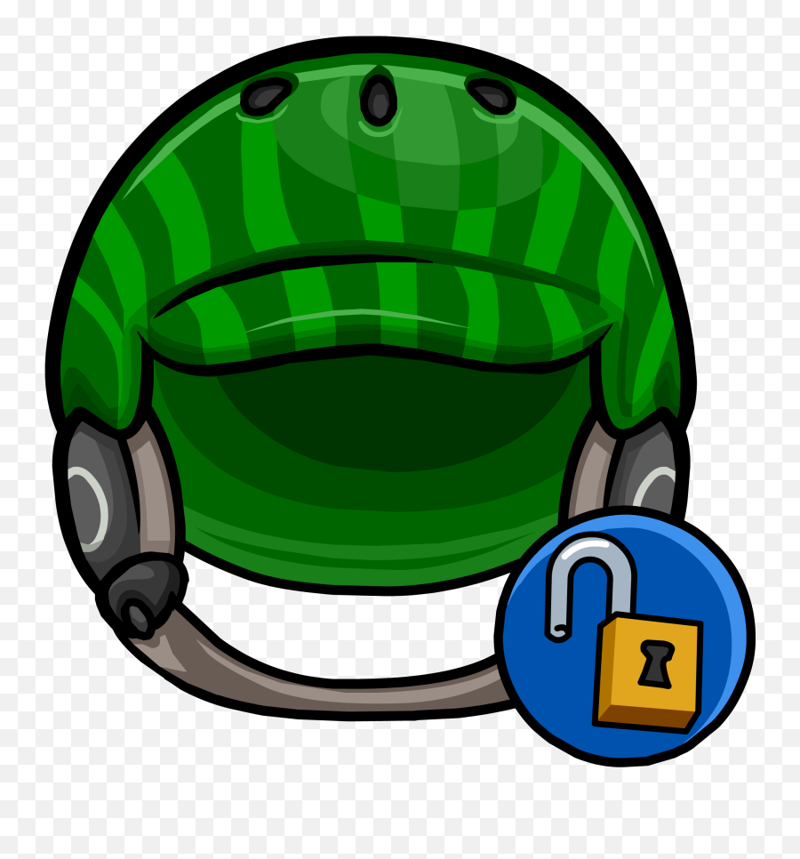 Watermelon Helmet Club Penguin Wiki Fandom - Clip Art Emoji,Watermelon Emojis