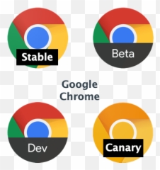 Chrome Versions And Release Channels - Circle Emoji