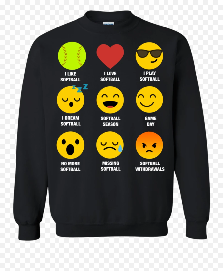 I Love Softball Emoji Emoticon Team - Mathletes Shirts,Thanksgiving Emoji Text