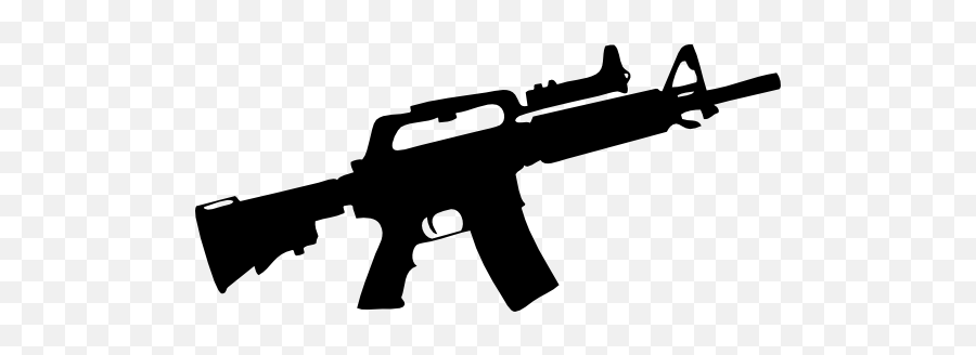 Assault Rifle Gun Sticker - M4 Carbine Emoji,Water Gun Emoji