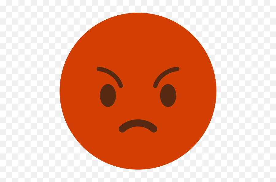 Angry Icon - Surt Fjes Png Emoji,Angry Emoji Face