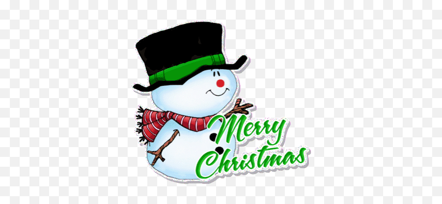 Top 25 Days Of Christmas Stickers For - Snowman Merry Christmas Gif Emoji,Merry Christmas Emoticon