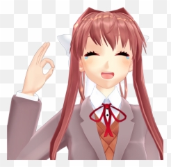 View Samegoogleiqdbsaucenao Monika - Monika Ok Emoji,Okemoji