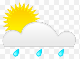 Free Raindrop Rain Illustrations - Sun And Rain Emoji,Heavy Metal Emoticon