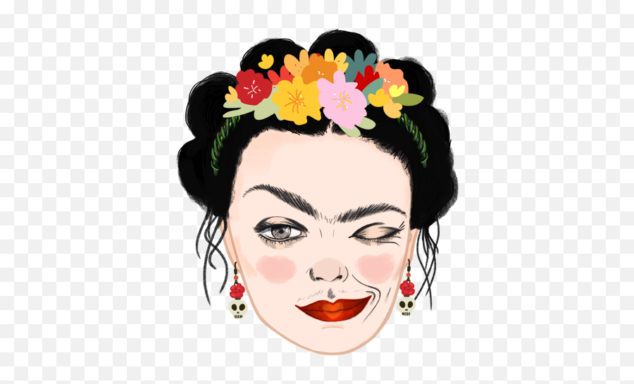 Wuwu People - Frida Kahlo Emoji,People Emoji Png