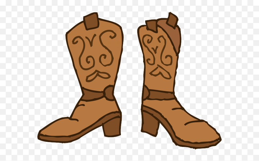 Cowgirl Clipart Brown Cowboy Boot Cowgirl Brown Cowboy Boot - Cowboy Boots Clipart Emoji,Cow Boy Emoji