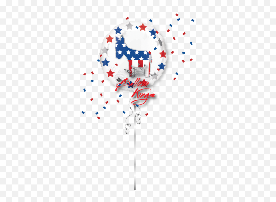 Election Democrat Donkey - Democrat Balloon Emoji,Republican Emoji
