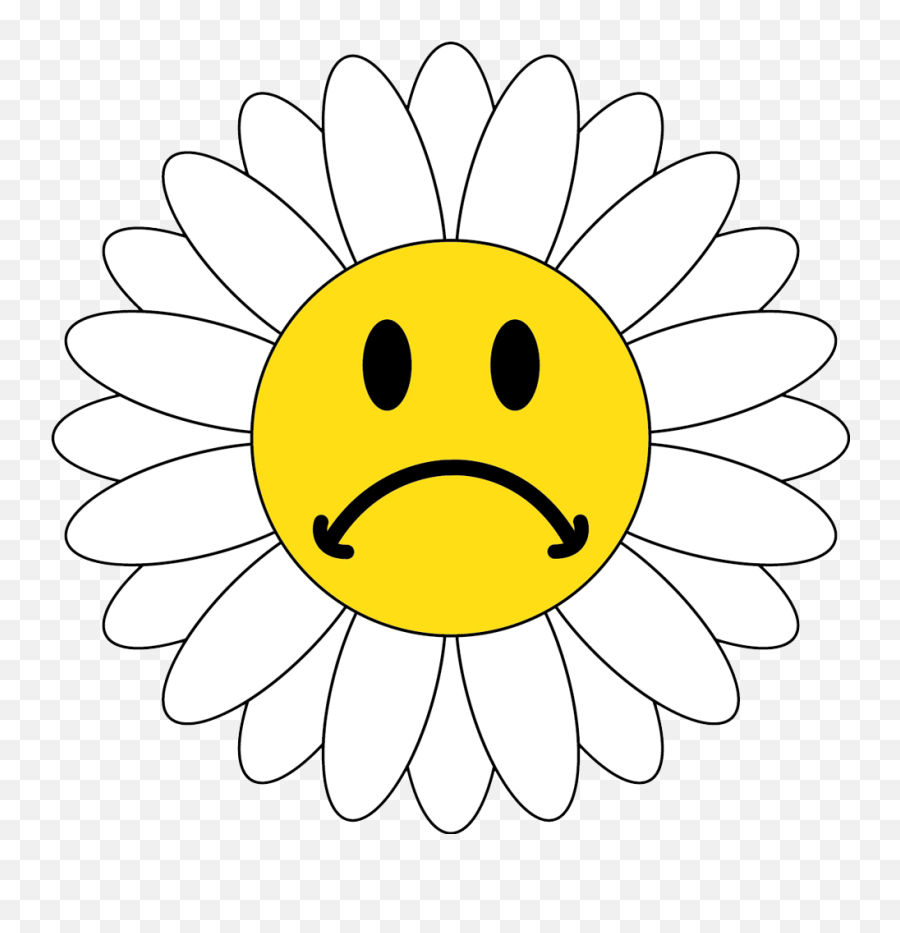 Flowers Sad Sadface Flower Tumblr - Sad Face Flowers Emoji,Emoticon Flowers