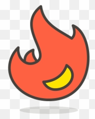 Fire Emoji Clipart - Portable Network Graphics,Fire Emoji]