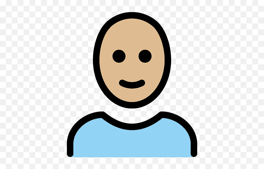 Man Emoji Clipart - Mozilla Bald Man Emoji,Person Emoji