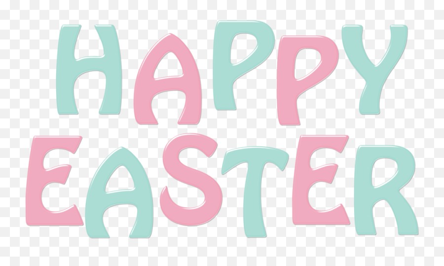 Happy Easter Word Art D3 - Pattern Emoji,Happy Easter Emoji