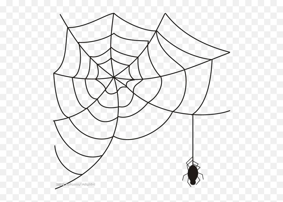Spider Web Clip Art - Spider Png Download 564564 Free Spider Web Cartoon Png Emoji,Spider Emoticon