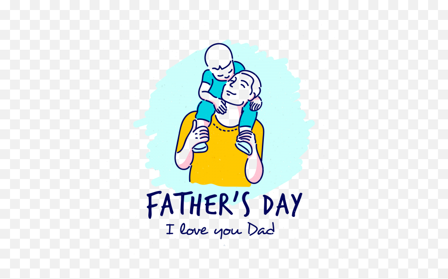 Fathers Day Png - I Love You Dad Png 229 Free Png Happy Emoji,Father Emoji