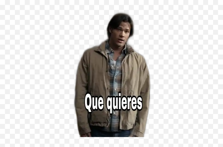 Supernatural Stickers For Whatsapp - Stickers De Supernatural Para Whatsapp Emoji,Supernatural Emoji