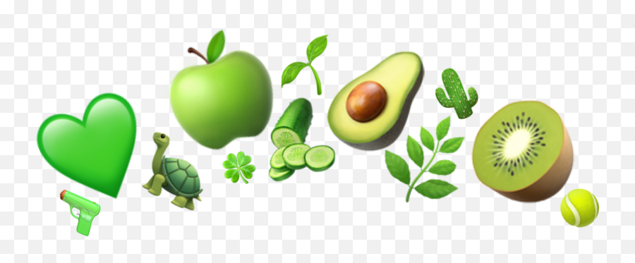 Green Greencrown Crown Sticker By Emoji Crown Queen - Fresh,Emoji Foods